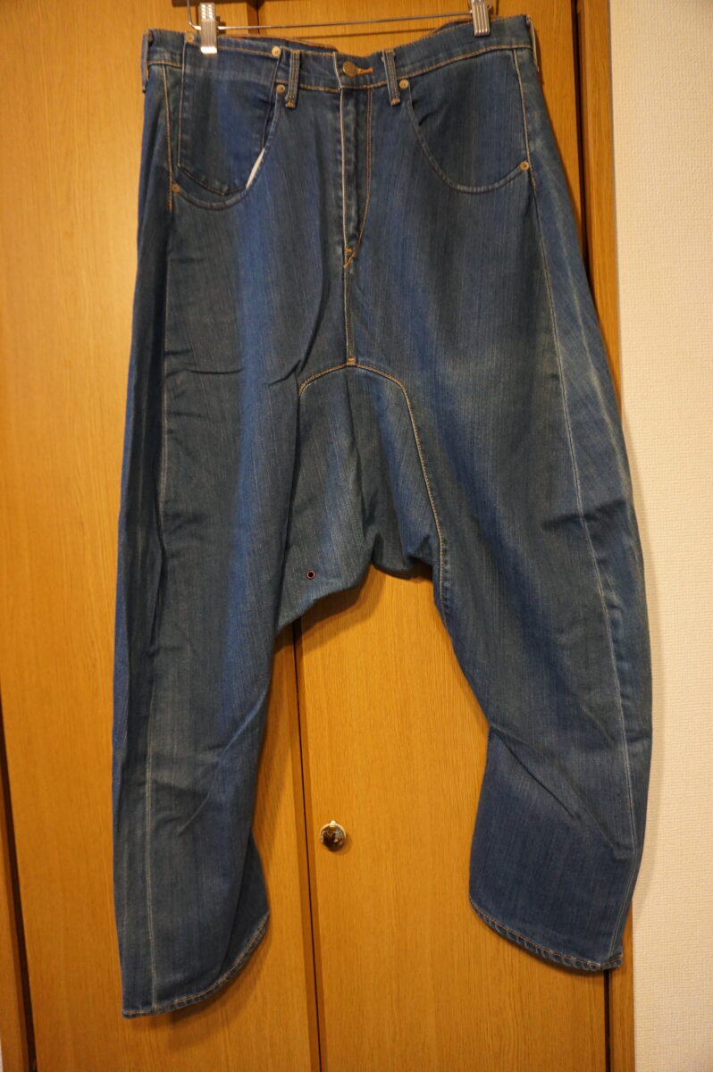Levi's RED 3rd season "LEGAL BANNED" sarouel denim jeans 2001s/s 2001SS