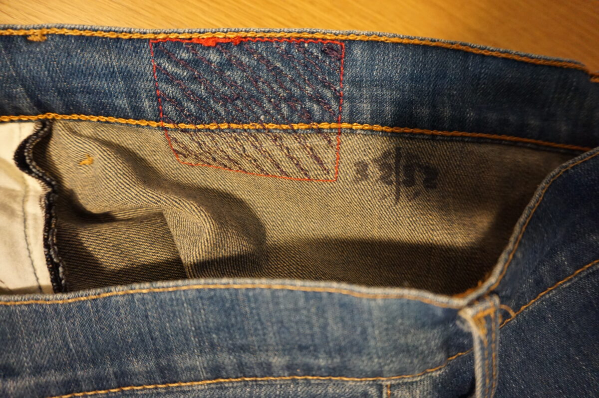 Levi's RED 3rd season "LEGAL BANNED" sarouel denim jeans 2001s/s 2001SS