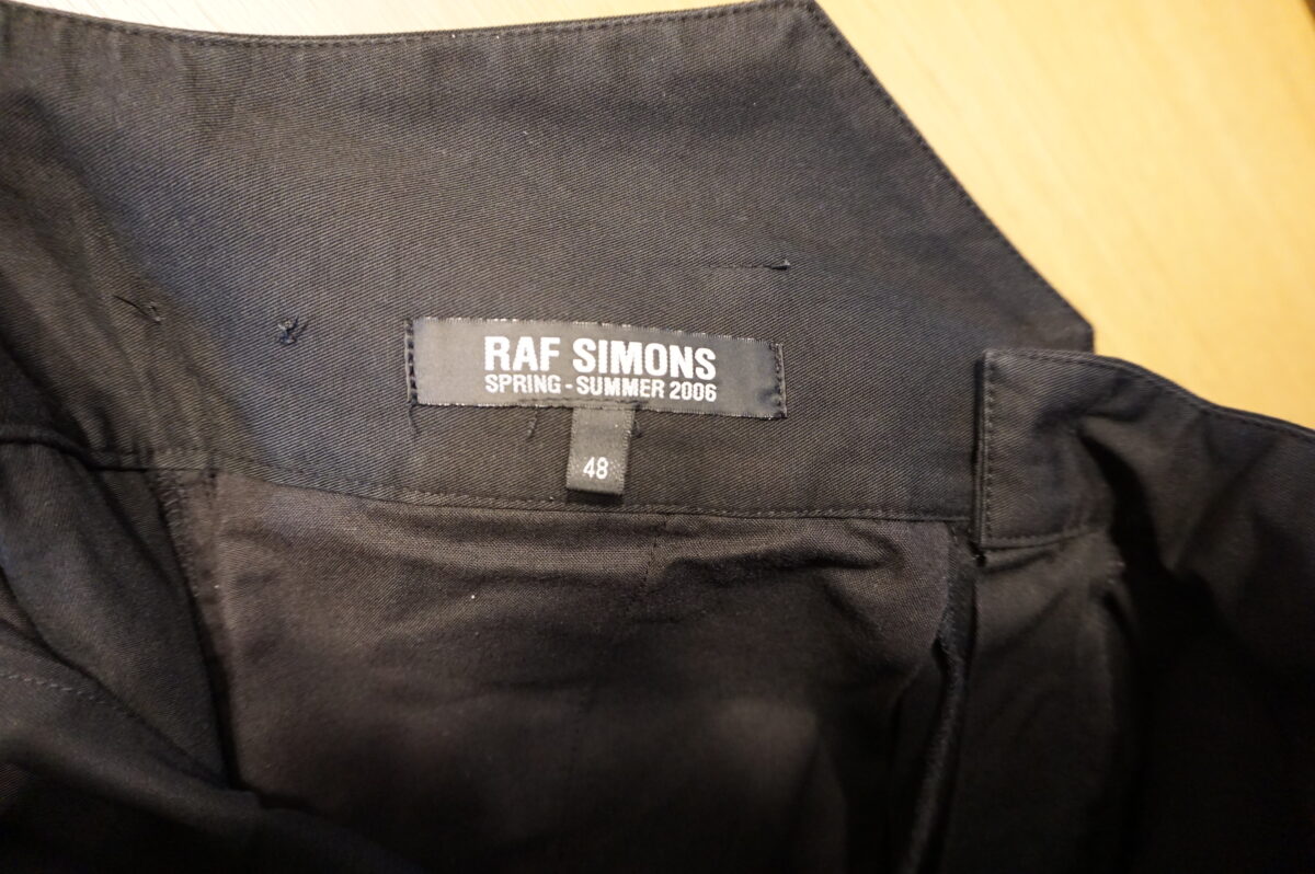RAF SIMONS 2006SS Tucked shorts 2006s/s
