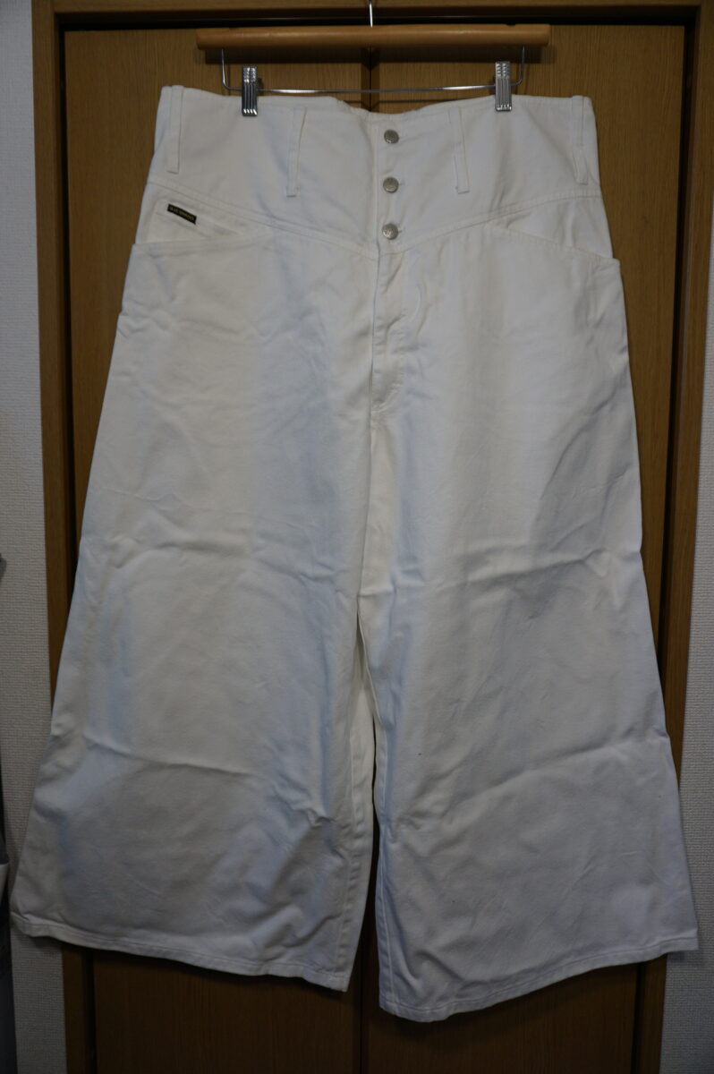 RAF SIMONS 2004AW Super baggy denim pants wide pants 2004-2005a/w
