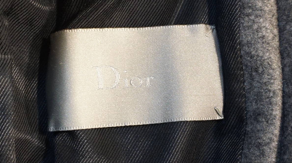 Dior homme by Hedi Slimane Stand collar coat 6HH1041405 2006-2007a/w