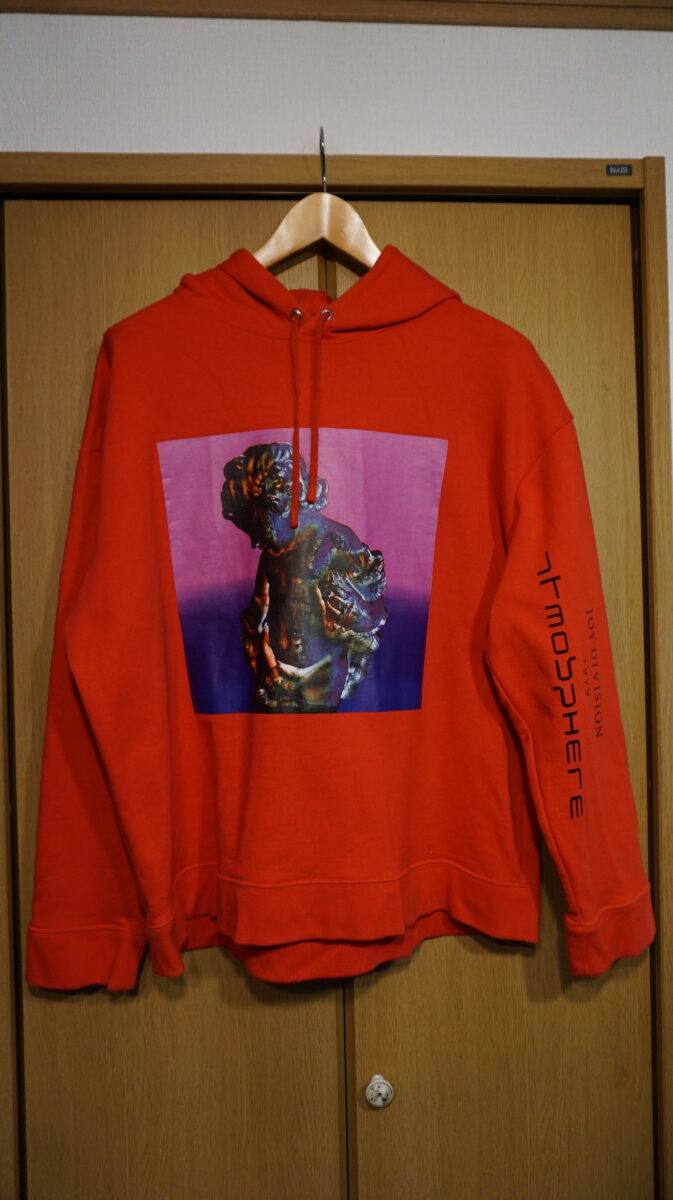 RAF SIMONS 2018SS Sweat hoodie RED, Technique, size M, 181.164 19004-00030