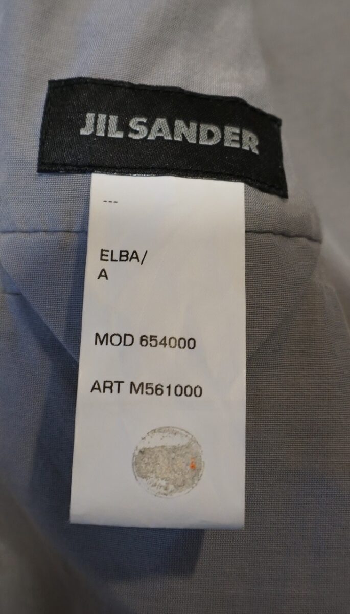 JIL SANDER by Raf Simons 2007SS leather tailored jacket | ジルサンダー (ラフシモンズ期) 2007s/s レザーテーラードジャケット ELBA/ A MOD 654000 ART M561000