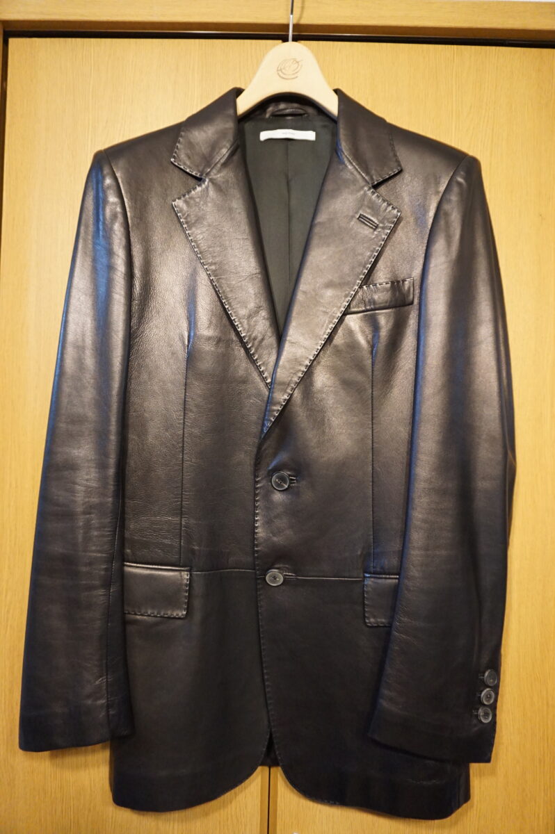 Tom Ford for Yves Saint Laurent rive gauche Leather Tailored Jacket | トムフォードフォーイヴサンローランリヴゴーシュ レザーテーラードジャケット