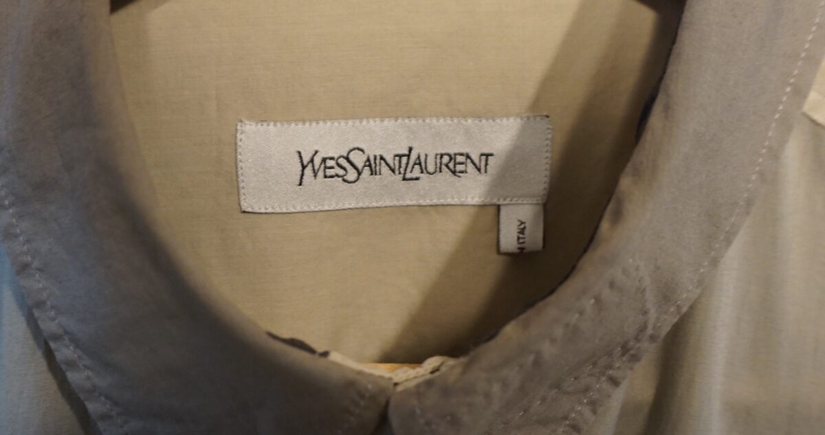 Yves Saint Laurent by Stefano Pilati Shirt | イヴサンローラン バイ ステファノピラーティ シャツ 188064 rive gauche リヴゴーシュ