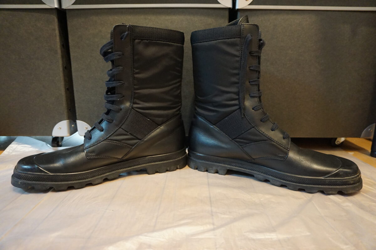 HELMUT LANG Himself 2003AW Combat Boots | ヘルムートラング本人期
