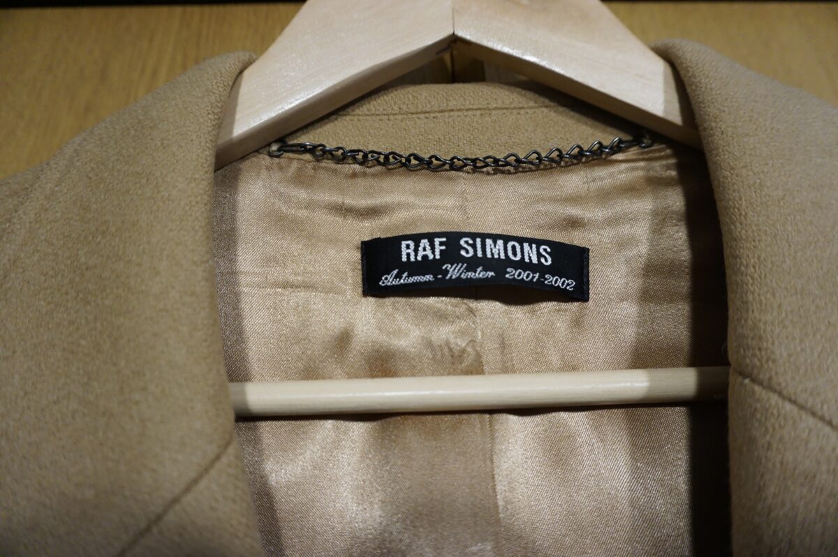 RAF SIMONS 2001AW Chesterfield Coat | ラフシモンズ 2001-2002a/w チェスターフィールドコート