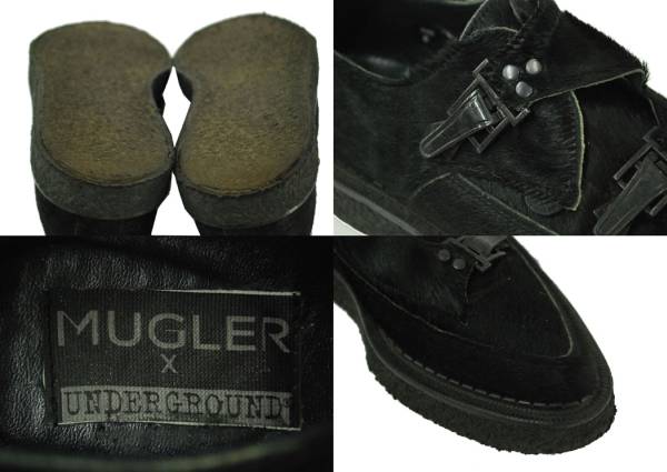 MUGLER x UNDERGROUND 2011AW Rubber Sole Shoes | ミュグレーxアンダーグラウンド 2011-2012a/w ラバーソールシューズ